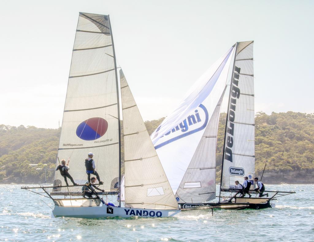 18ft skiffs - Race 2 Australian National titles - January 21, 2017 © Michael Chittenden 