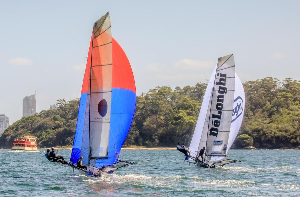 18ft skiffs - Race 2 Australian National titles - January 21, 2017 © Michael Chittenden 