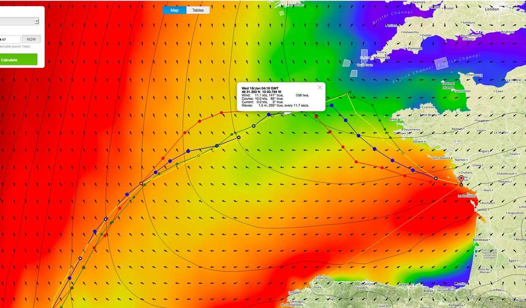 Screen Shot 2017-01-15 at 11.01.15 PM photo copyright PredictWind taken at  and featuring the  class