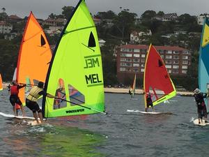 Slalom action - 40th Anniversary Windsurfer One Design Class National Championships photo copyright Windsurfer Class Association of Australia taken at  and featuring the  class