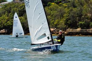 Five-time defending champ Mark Jackson - Henning Harders OK Dinghy Nationals photo copyright Bruce Kerridge taken at  and featuring the  class