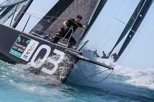 16 Jan 2017,  Quantum Key West Race Week, 52 Super Series - Day 1 photo copyright Nico Martinez/ Martinez Studio taken at  and featuring the  class
