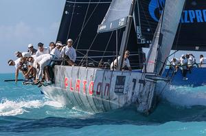 18 Jan 2017, Quantum Key West Race Week, 52 Super Series - Day 3 photo copyright Nico Martinez/ Martinez Studio taken at  and featuring the  class