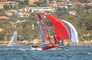 Smeg and Coopers 61 Rag and Famish enjoyed a close battle - WC 'Trappy' Duncan Trophy photo copyright Michael Chittenden  taken at  and featuring the  class