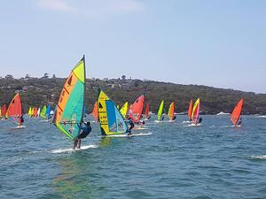 Marathon Action - 40th Anniversary Windsurfer One Design Class National Championships photo copyright Windsurfer Class Association of Australia taken at  and featuring the  class