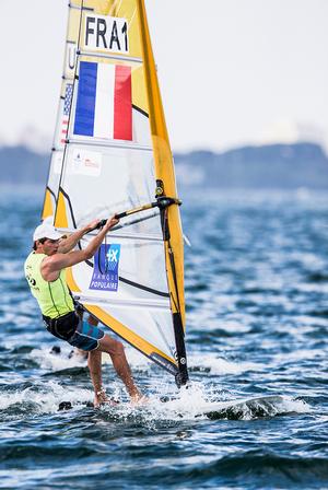 RS:X Men - Louis Giard - 2017 World Cup Series Miami photo copyright Pedro Martinez / Sailing Energy / World Sailing taken at  and featuring the  class