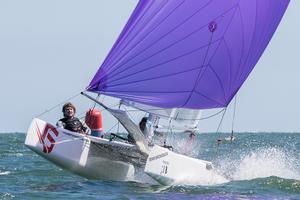 YeeHaa moment for South Australia’s Alexander Blacker and Alexander Bath. - Pinkster Gin 2017 F18 Australian Championship photo copyright  Alex McKinnon Photography http://www.alexmckinnonphotography.com taken at  and featuring the  class