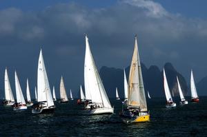 International fleet enjoy The Bay Regatta photo copyright The Bay Regatta taken at  and featuring the  class