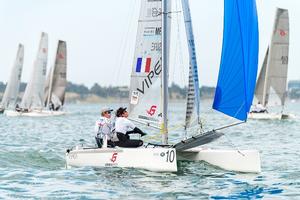 Day 1 – Pleine Mesure (FRA) and Viper fleet - Viper World Championships photo copyright LaFoto taken at  and featuring the  class