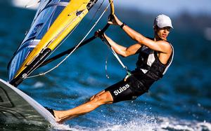 RS:X Men - Mateo Sanz Lanz - 2017 World Cup Series Miami photo copyright Pedro Martinez / Sailing Energy / World Sailing taken at  and featuring the  class