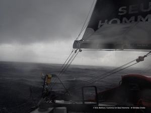 Day 86 – Eric Bellion – Comme Un Seul Homme – Vendée Globe photo copyright Eric Bellion / Vendee Globe taken at  and featuring the  class