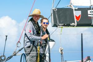 Chris Stanmore-Major owner/founder of Spartan Ocean Racing is looking forward to racing in the Caribbean for the first time with his modified Whitbread 60 at BVI Spring Regatta and Sailing Festival photo copyright  James Mitchell taken at  and featuring the  class