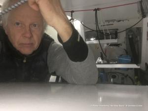 Day 74 – Pieter Heerema – No Way Back – Vendée Globe photo copyright Pieter Heerema / No Way Back / Vendée Globe taken at  and featuring the  class
