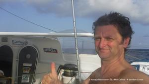Day 88 – Arnaud Boissières – La Mie Caline – Vendée Globe photo copyright Arnaud Boissières / La Mie Caline / Vendée Globe taken at  and featuring the  class