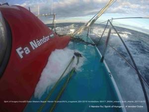Day 66 – Nandor Fa – Spirit of Hungary – Vendée Globe photo copyright Nandor Fa / Spirit of Hungary / Vendée Globe taken at  and featuring the  class