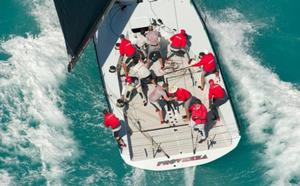 Provezza IX at extreme speed – Quantum Key West Race Week photo copyright Andy Newman / Florida Keys New Bureau taken at  and featuring the  class
