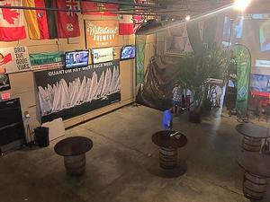 Preparations underway now on site at the Waterfront Brewery to receive hundreds of Race Week enthusiasts photo copyright Dobbs Davis taken at  and featuring the  class