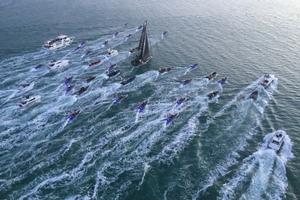 Alex Thomson finishes second in the Vendée Globe photo copyright  Olivier Blanchet / DPPI / Vendee Globe http://www.vendeeglobe.org/ taken at  and featuring the  class