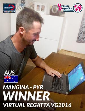 AUS - Mangina-PYR - 2016-17 Virtual Vendée Globe photo copyright  DR taken at  and featuring the  class