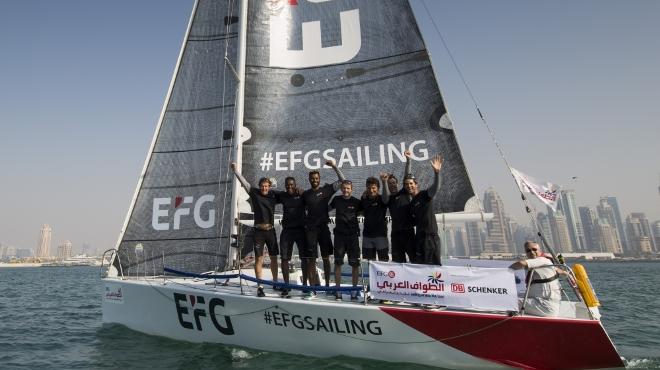 EFG Sailing Arabia - The Tour – Dubai InPort © Lloyd Images