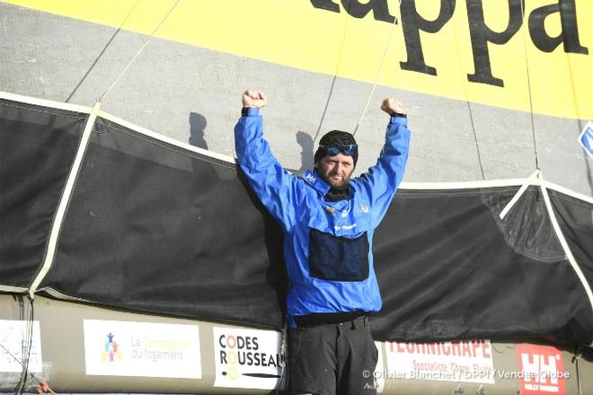 Arnaud Boissières – La Mie Câline – Vendée Globe ©  Olivier Blanchet / DPPI / Vendee Globe http://www.vendeeglobe.org/