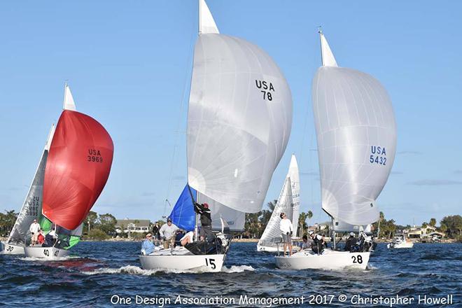 2017 J/24 Midwinter Championship - Day 1 © Christopher Howell