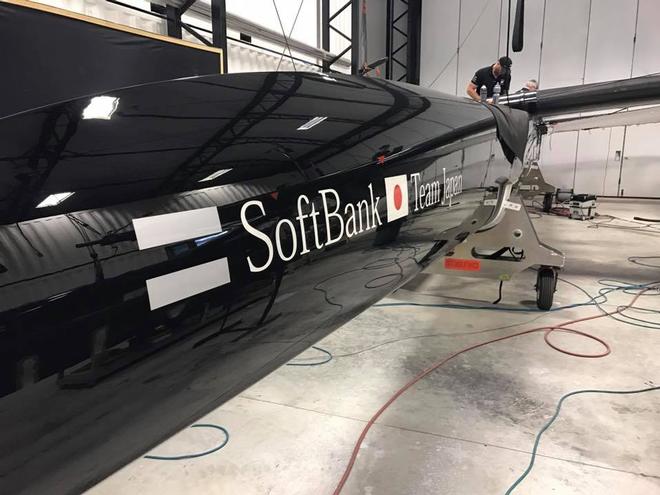 - Softbank Team Japan AC50 almost ready to launch © SoftBank Team Japan