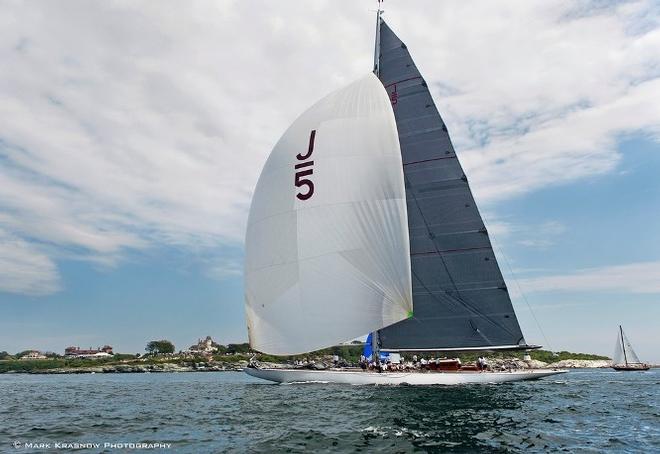 J Boat Ranger (J5) off Newport, R.I. © Mark Krasnow