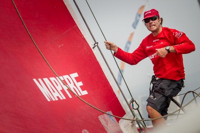 MAPFRE sign up Neti as their onboard ‘MacGyver’ - Volvo Ocean Race ©  María Muiña / MAPFRE