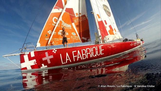 Alan Roura takes twelfth place - Vendée Globe © Alan Roura / La Fabrique / Vendée Globe