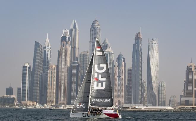 EFG Sailing Arabia - The Tour – Dubai InPort © Lloyd Images