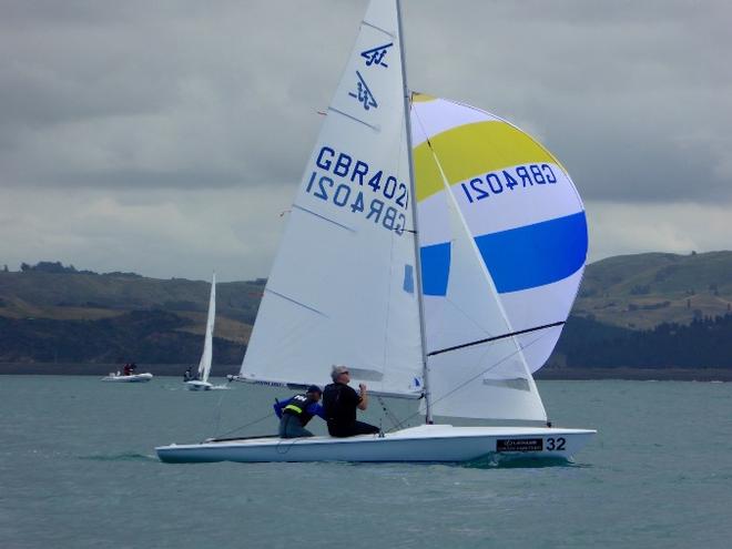 Steve Goacher and Tim Harper - Lexus Flying Fifteen Worlds © Jonny Fullerton