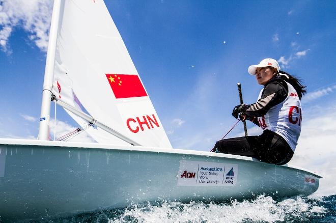 Laser class - Youth Sailing World Championships © Georgia Schofield /Sailing Energy/ World Sailing