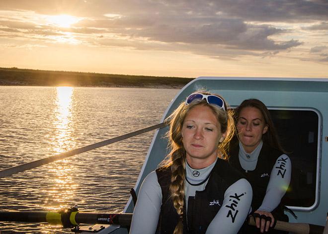 ‘Row like a Girl’ record breaker, Olivia Bolesworth © Liz Rushall