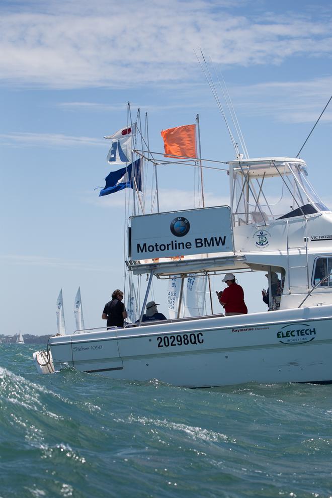 Part of the gang of volunteers needed to make a regatta run well. - 2017 Etchells Brisbane Championship © Kylie Wilson Positive Image - copyright http://www.positiveimage.com.au/etchells