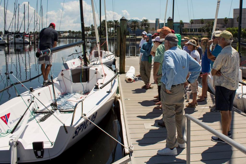 Sailing at St. Petersburg Yacht Club © Shawn Macking / St. Petersburg Yacht Club