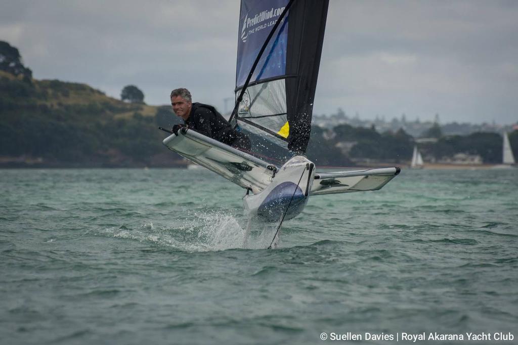 Jon Bilger - WASZP Invitational February 11-12, 2017, Royal Akarana YC © Suellen Davies-Royal Akarana YC