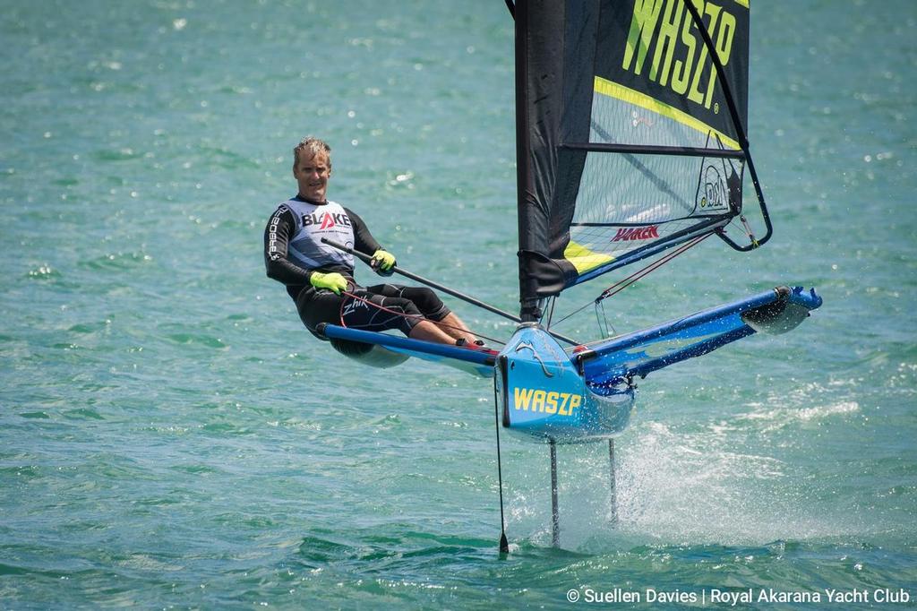Mark Orams - WASZP Invitational February 11-12, 2017, Royal Akarana YC © Suellen Davies-Royal Akarana YC