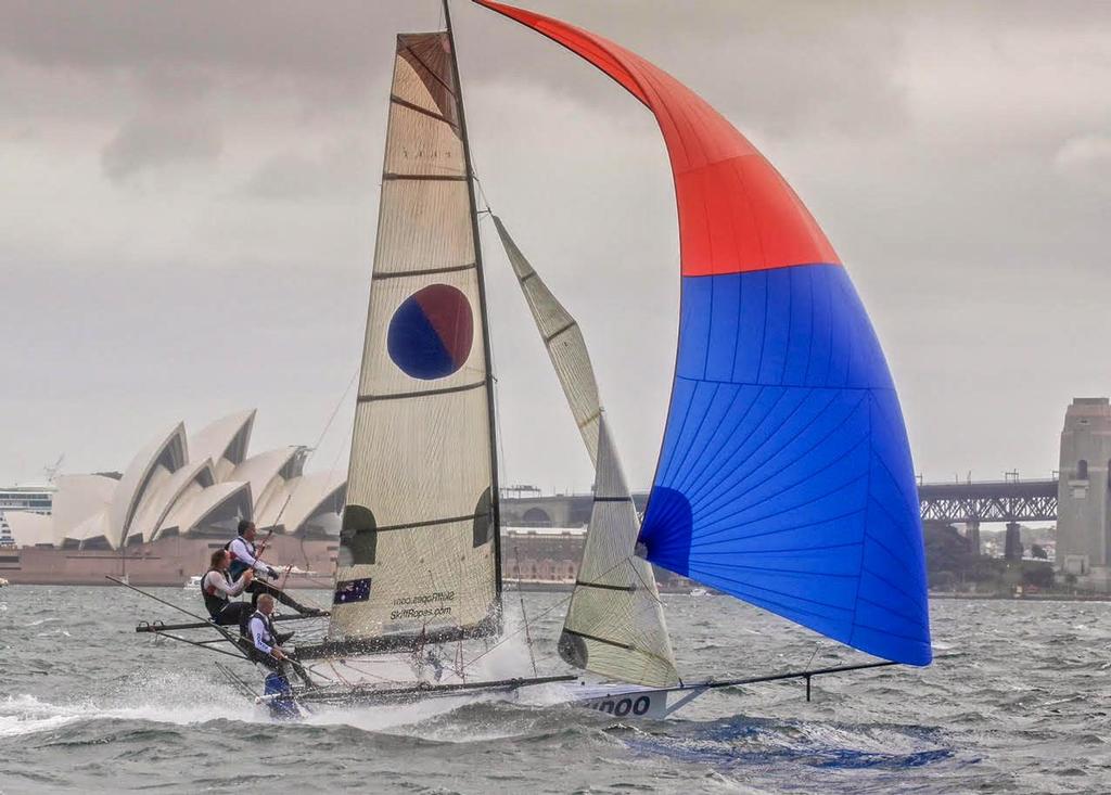 Yandoo - 18ft Skiffs - Presidents Trophy February 12, 2017 photo copyright Michael Chittenden  taken at  and featuring the  class