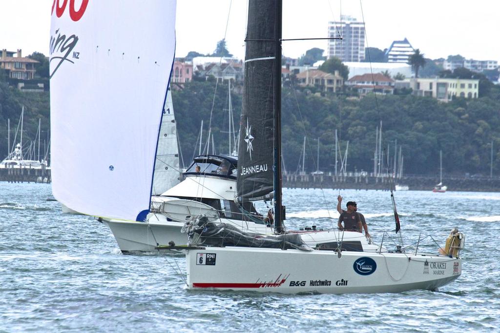 Start SSANZ Two Man Round North Island race Auckland.  February 16, 2017 © Richard Gladwell www.photosport.co.nz