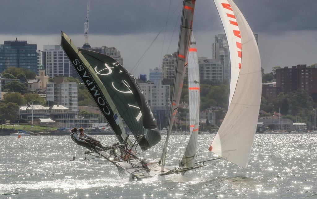 Race 4 - 2017 JJ Giltinan Trophy 18ft Skiff Championship, March 1, 2017 photo copyright Michael Chittenden  taken at  and featuring the  class