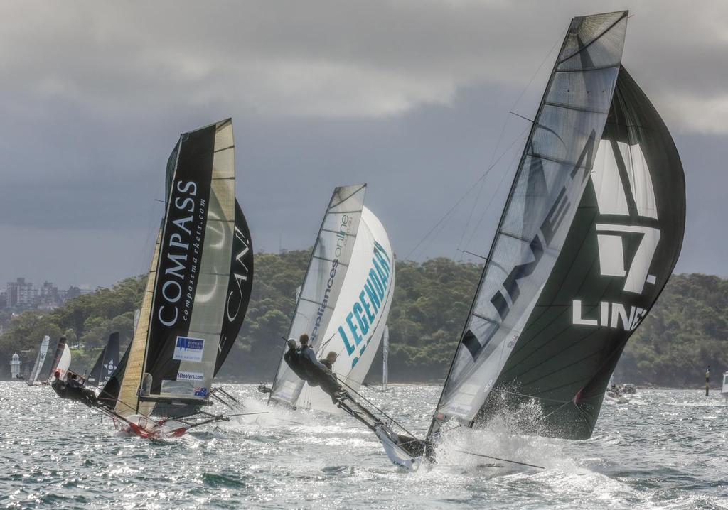 Race 4 - 2017 JJ Giltinan Trophy 18ft Skiff Championship, March 1, 2017 photo copyright Michael Chittenden  taken at  and featuring the  class