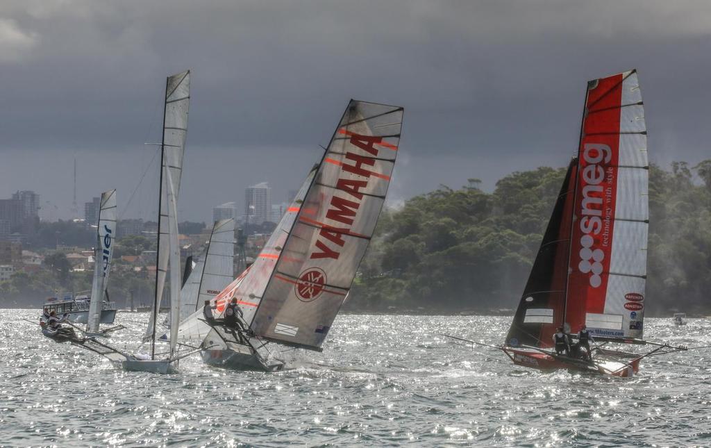 Race 4 - 2017 JJ Giltinan Trophy 18ft Skiff Championship, March 1, 2017 photo copyright Michael Chittenden  taken at  and featuring the  class