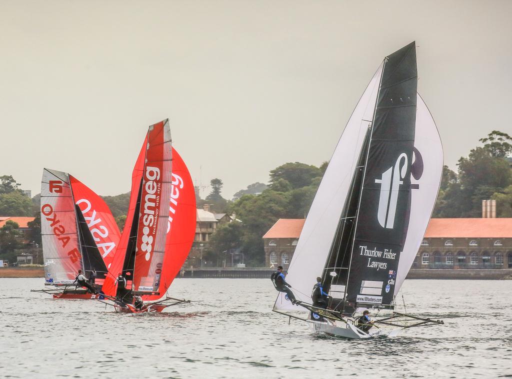 Racing-16 - Invitation race - 2017 JJ Giltinan Trophy 18ft Skiff Championship photo copyright Michael Chittenden  taken at  and featuring the  class