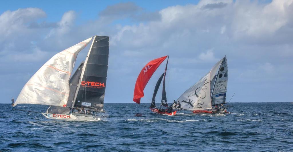 Race 2 - 2017 JJ Giltinan Trophy 18ft Skiff Championship, February 26, 2017 © Michael Chittenden 