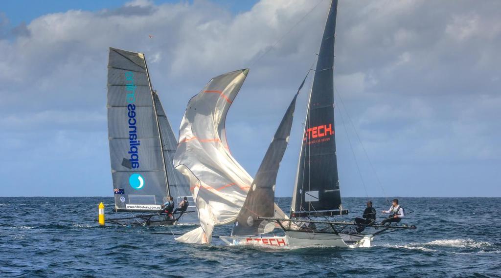 Race 2 - 2017 JJ Giltinan Trophy 18ft Skiff Championship, February 26, 2017 © Michael Chittenden 