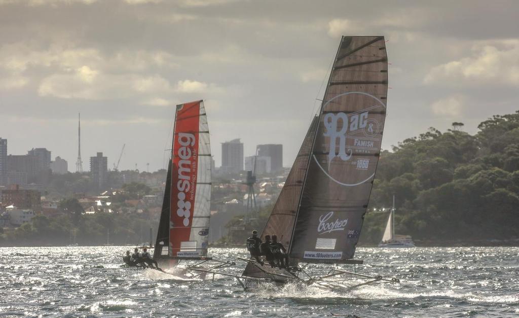 Race 2 - 2017 JJ Giltinan Trophy 18ft Skiff Championship, February 26, 2017 © Michael Chittenden 