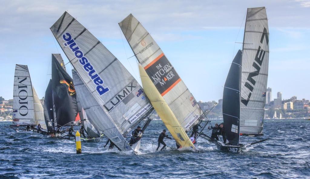 Race 2 - 2017 JJ Giltinan Trophy 18ft Skiff Championship, February 26, 2017 © Michael Chittenden 