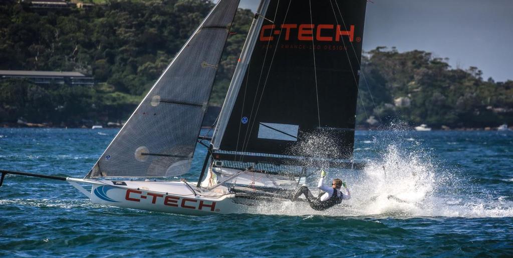 Race 2 - 2017 JJ Giltinan Trophy 18ft Skiff Championship, February 26, 2017 © Michael Chittenden 