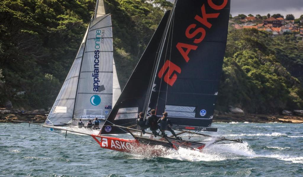 Race 2 - 2017 JJ Giltinan Trophy 18ft Skiff Championship, February 26, 2017 © Michael Chittenden 